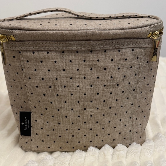 Kate Spade Beige Polka Dot Lunch Bag - Picture 5 of 5